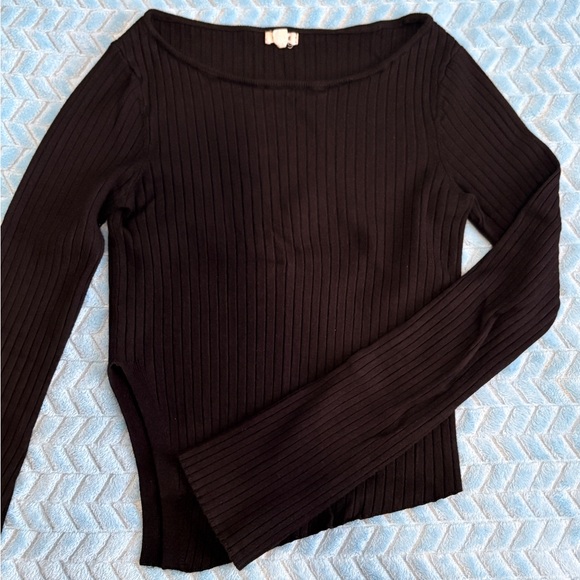Garage Black Long Sleeve Top - Picture 2 of 4
